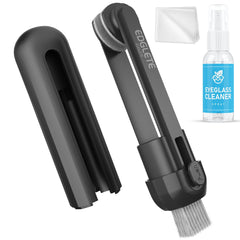 Edglete kit limpiador de gafas compacto para uso rápido y sin rayas