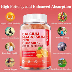 Edmmyliy vitamin D3 and B12 boost supports energy metabolism.