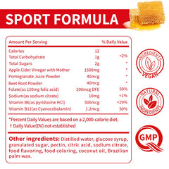 Close-up of EDUDYF Keto ACV Gummies Lemon Honey Sea Salt flavor.