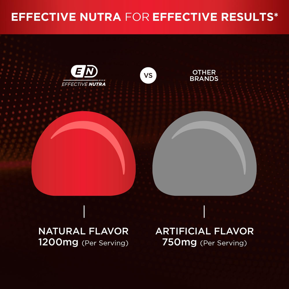 Effective Nutra Berberine Gummies packaging front highlights a 45-day supply.