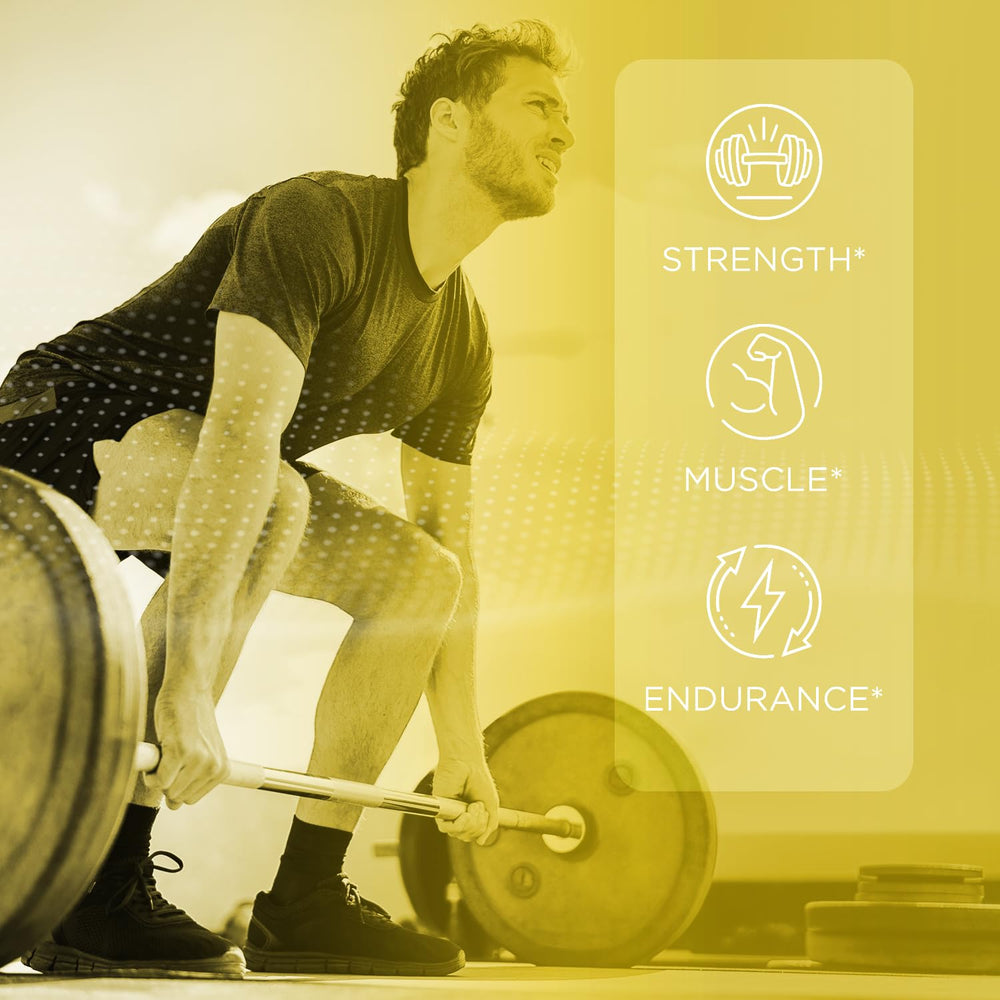 One gummy showing 1g creatine monohydrate for daily use