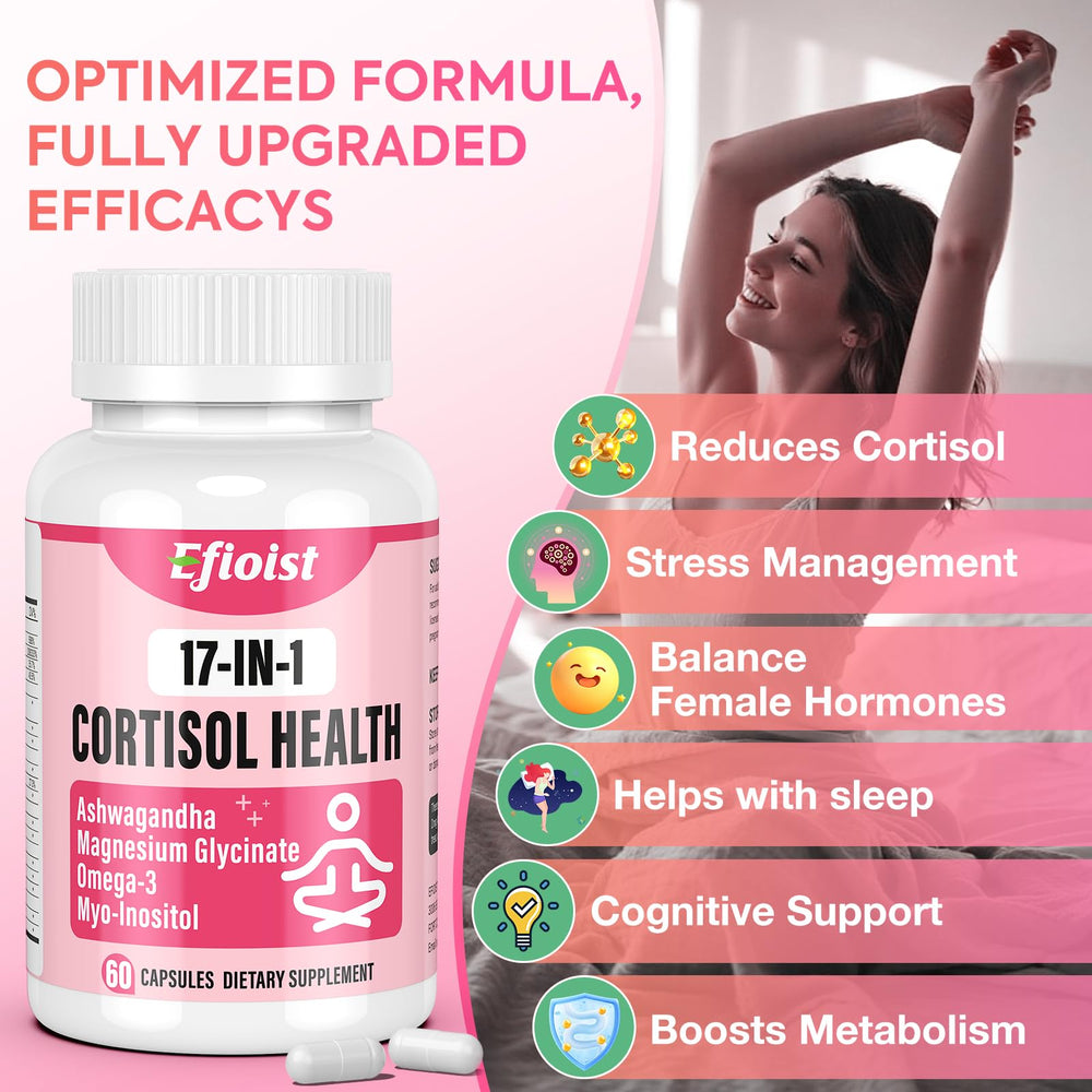 Efioist probiotic blend label emphasizing gut health and vitality