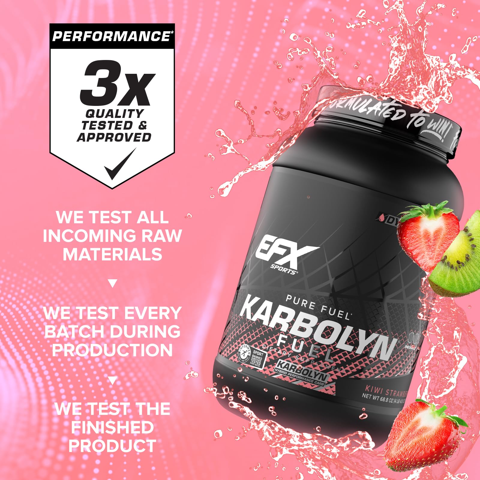 Athlete pours Karbolyn Fuel into a shaker before training.