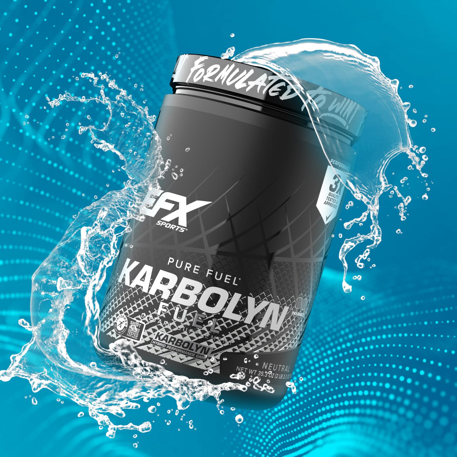 Post-workout Karbolyn Fuel shake prepared for recovery sessions