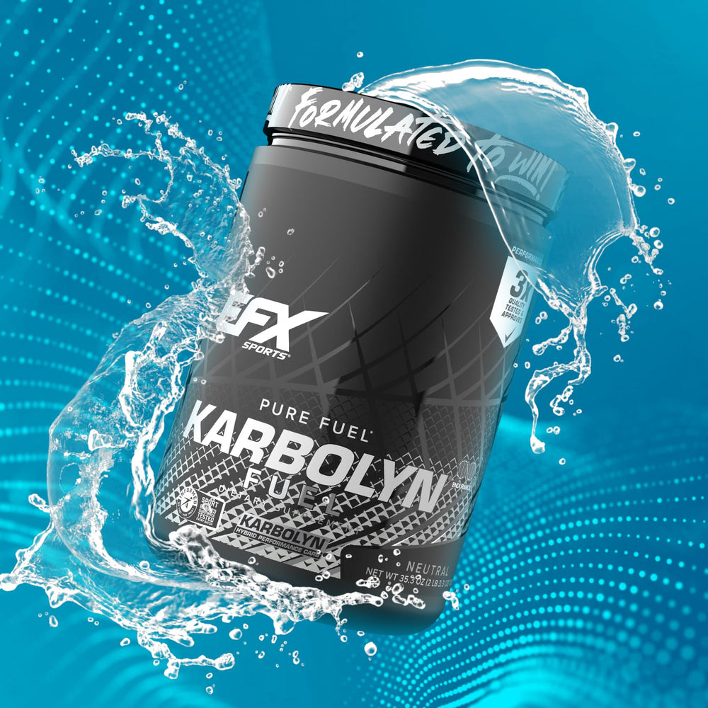 Post-workout Karbolyn Fuel shake prepared for recovery sessions