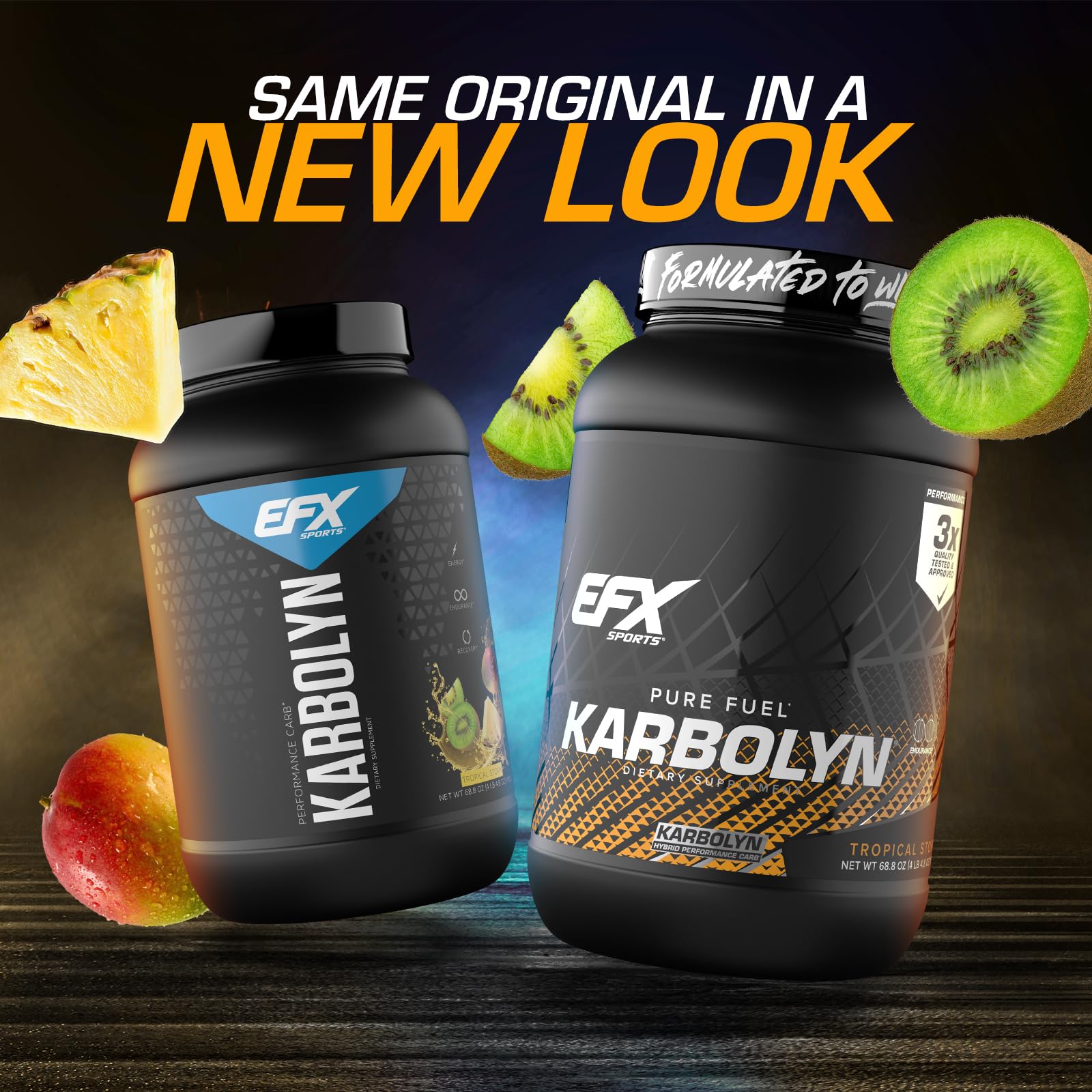 EFX Karbolyn Fuel pour demonstrating quick mixing for fast energy during training