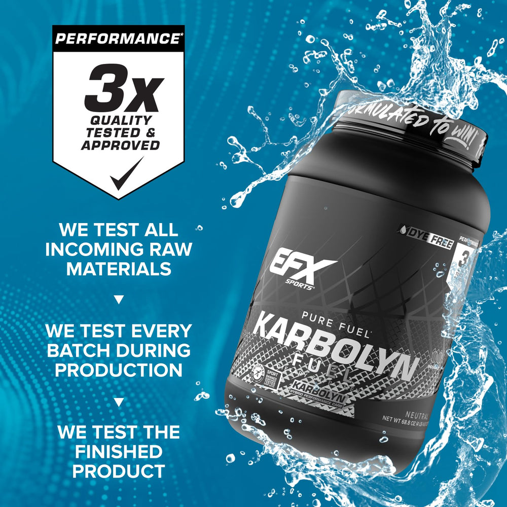 Scoop and dispense Karbolyn Fuel for precise pre-workout fueling.