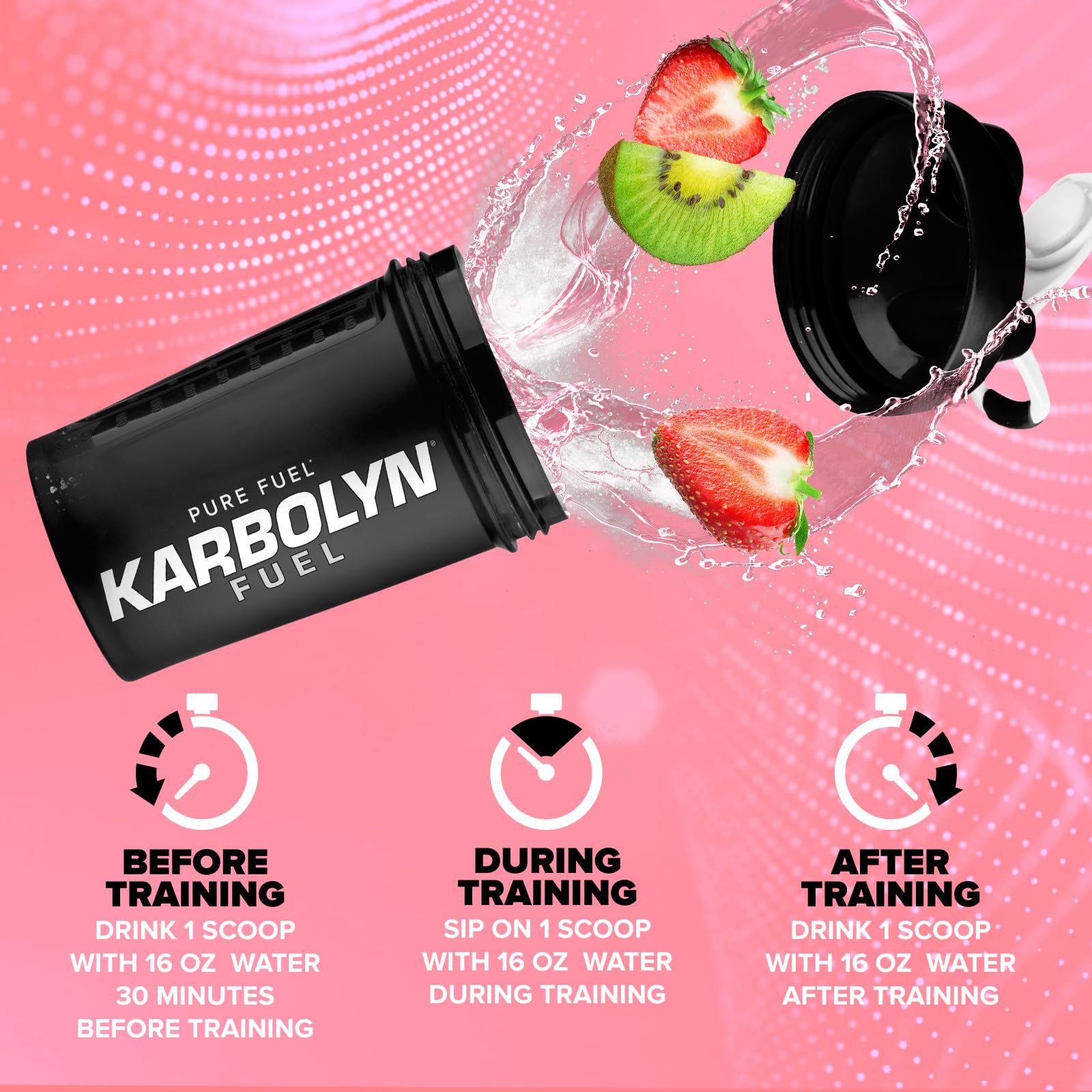 Karbolyn Fuel label close-up highlighting quality and certifications.