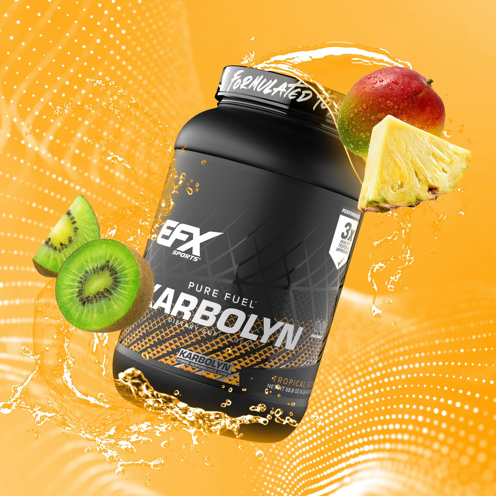 EFX Karbolyn Fuel Tropical Storm powder energizing a training session