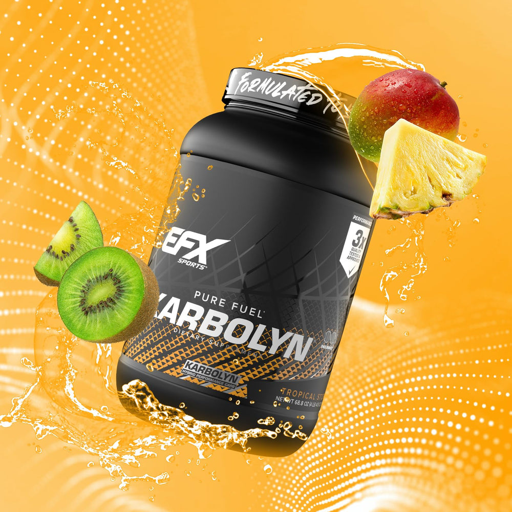 EFX Karbolyn Fuel Tropical Storm powder energizing a training session