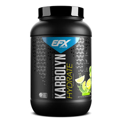 EFX Sports Karbolyn Hydrate lemon-lime bottle ready for quick energy and hydration.