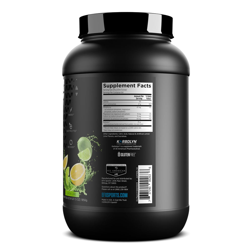 Athlete using Karbolyn Hydrate during training for steady energy.