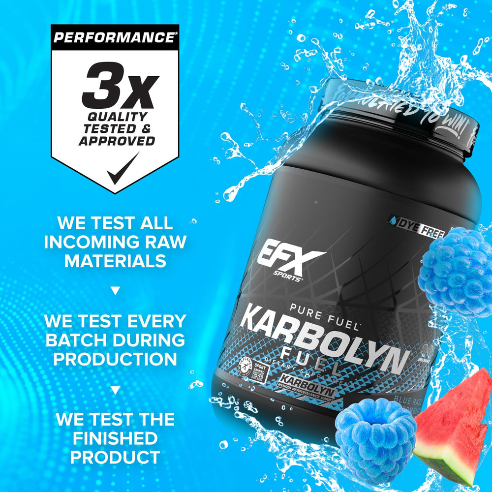 Mixed Karbolyn Fuel in a shaker delivering smooth, sustained energy