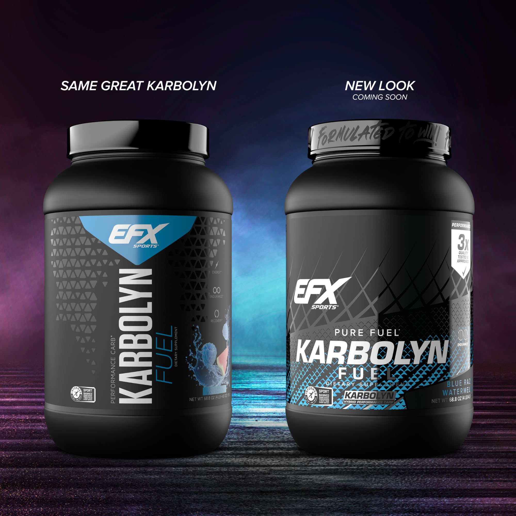 Pouring Karbolyn Fuel into a shaker for quick hydration and energy