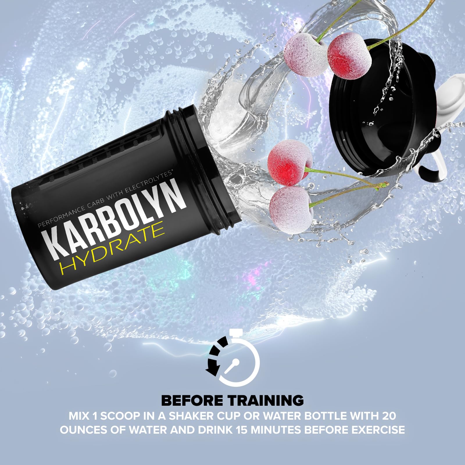 EFX Karbolyn Hydrate label closeup highlighting quality ingredients