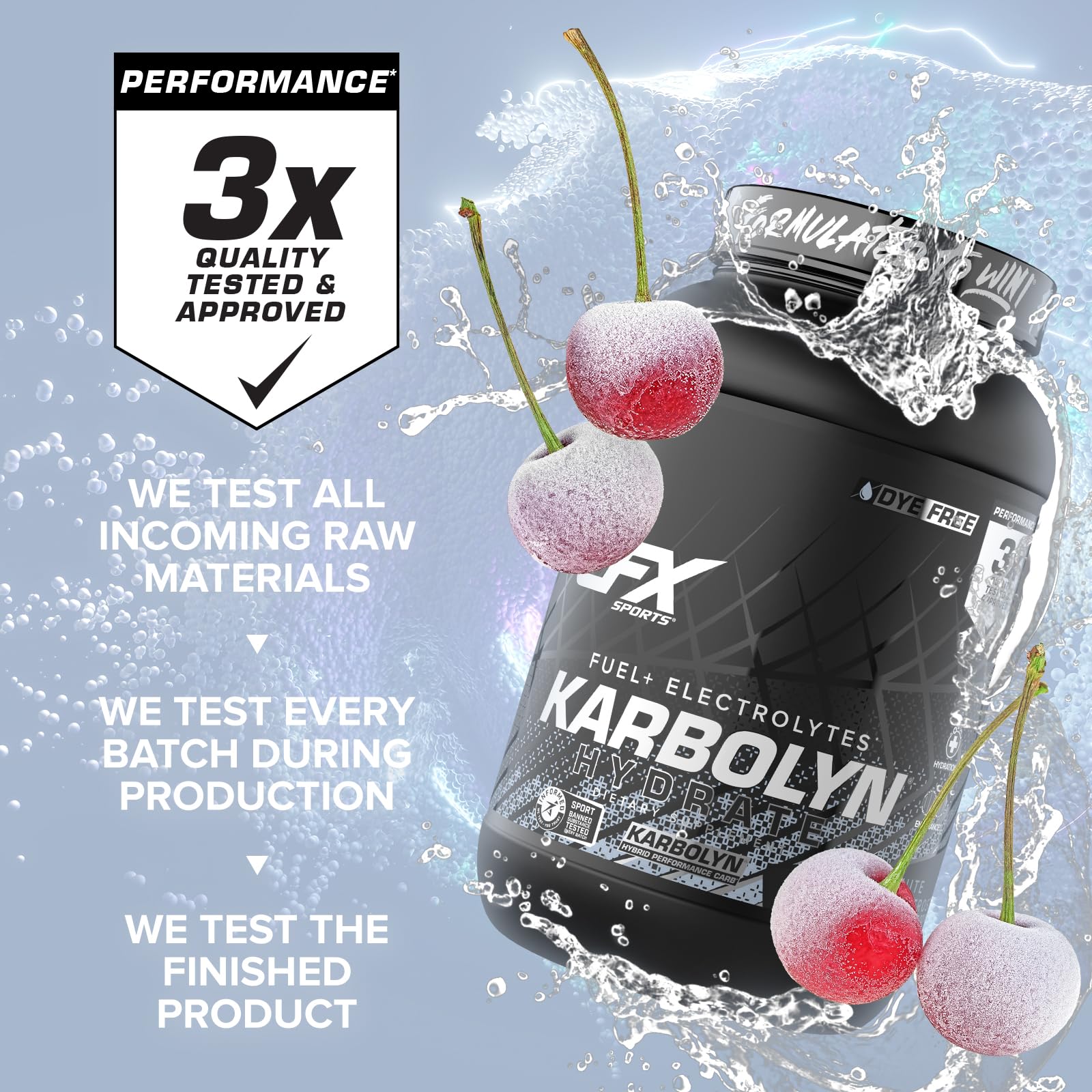 EFX Karbolyn Hydrate scoop measuring dose for balanced energy