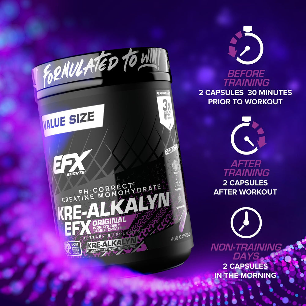 Capsules in hand suggest simple, precise portion control for training days.
