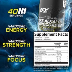 EFX Kre-Alkalyn Hardcore scoop close-up shows convenient dosing.