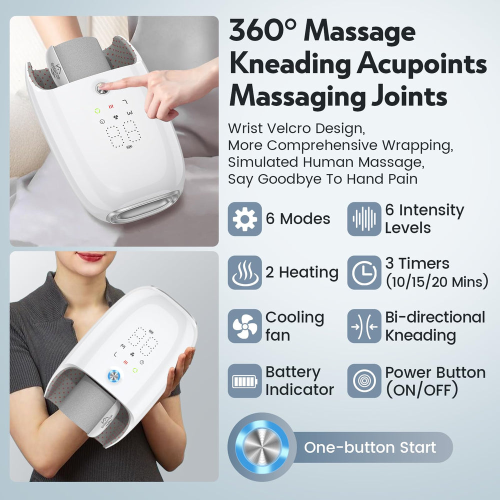 Ehightop massager offers 6 modes and 6 intensity levels for customization