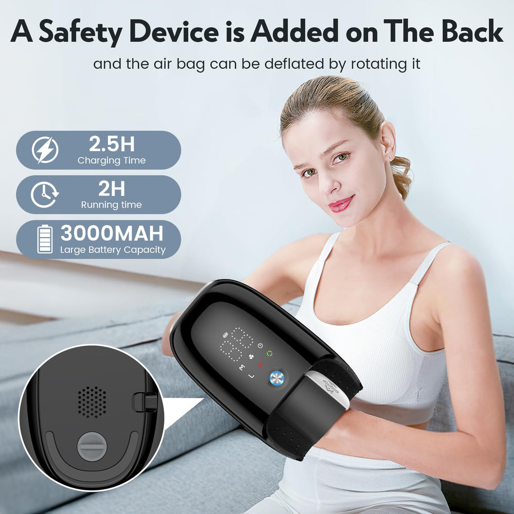 Ehightop massager charging via Type-C for quick power