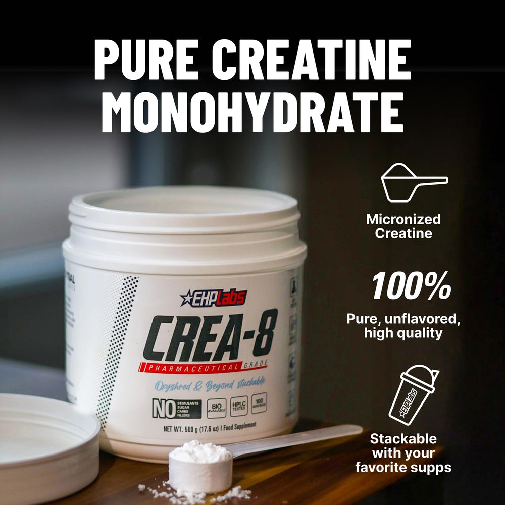 Creatine scoop portion showing precise 5 g serving