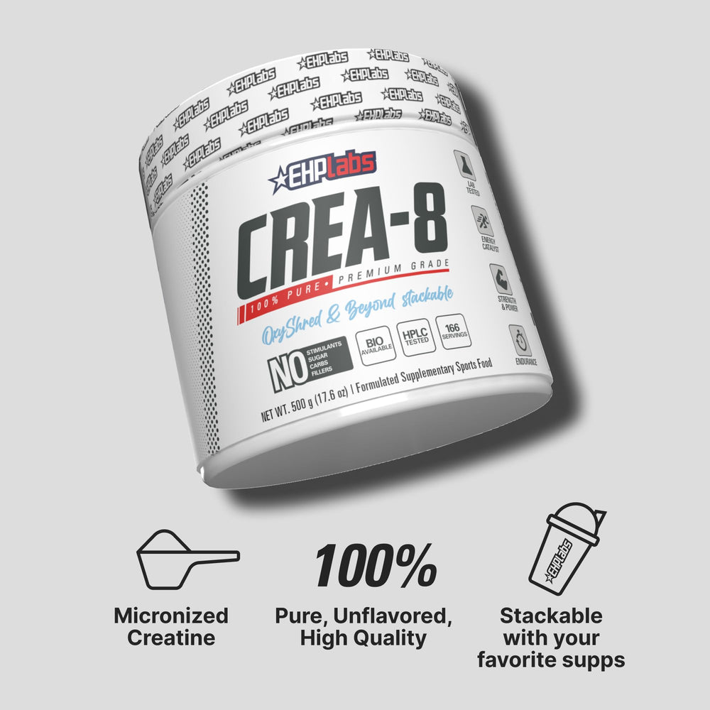 Creatine powder dissolves quickly in water for seamless hydration