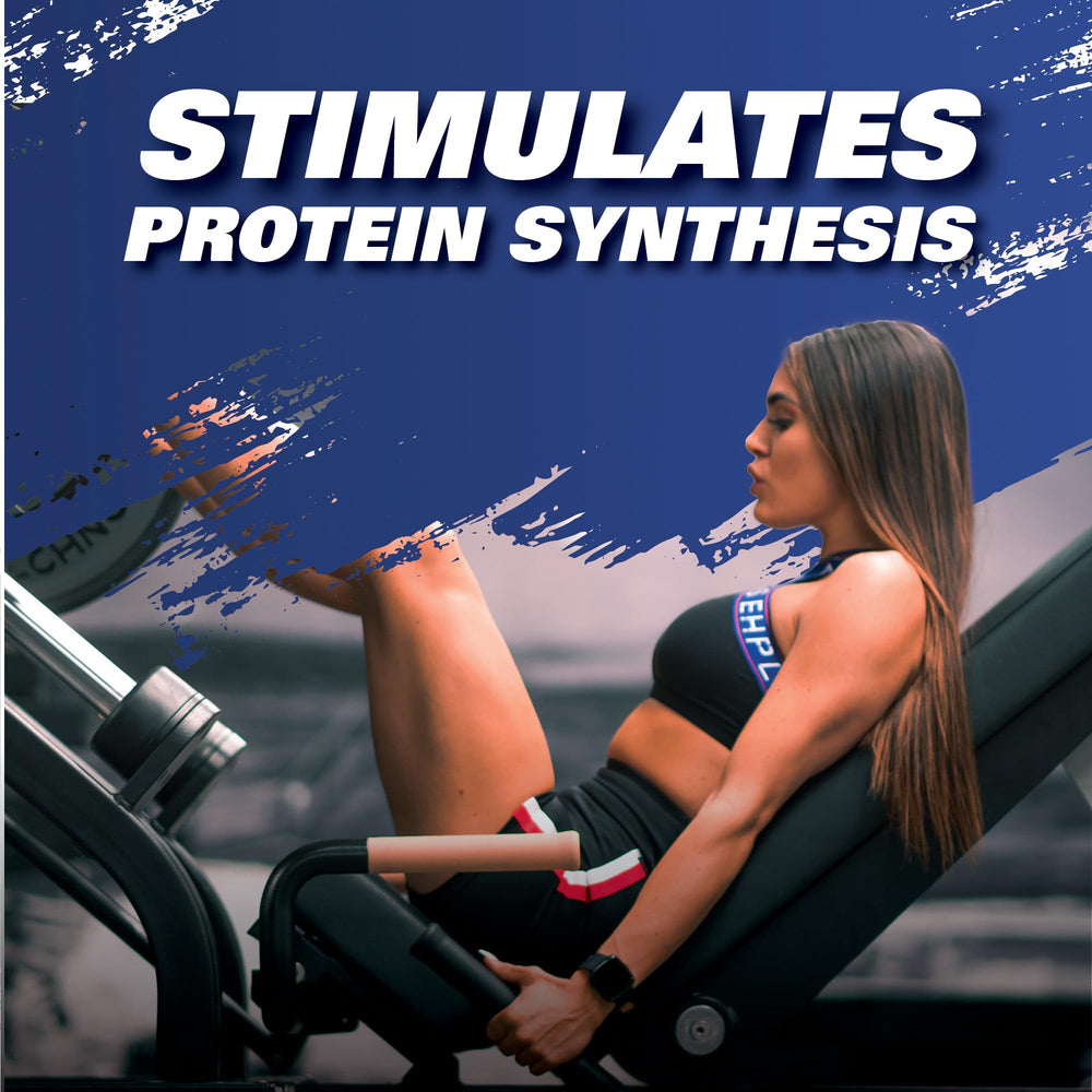 EHP Labs L Glutamine powder in gym bag for post-workout use.