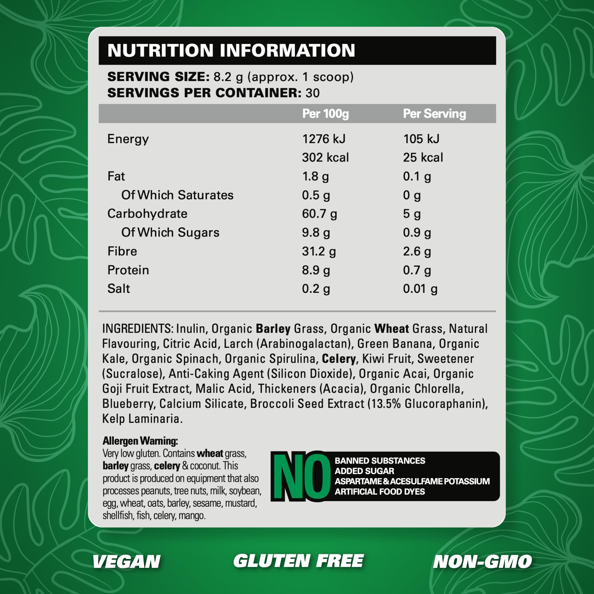 EHP Labs OxyGreens pineapple powder showcases tasty flavor for easy daily nutrition