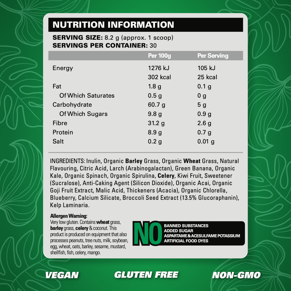 EHP Labs OxyGreens pineapple powder showcases tasty flavor for easy daily nutrition