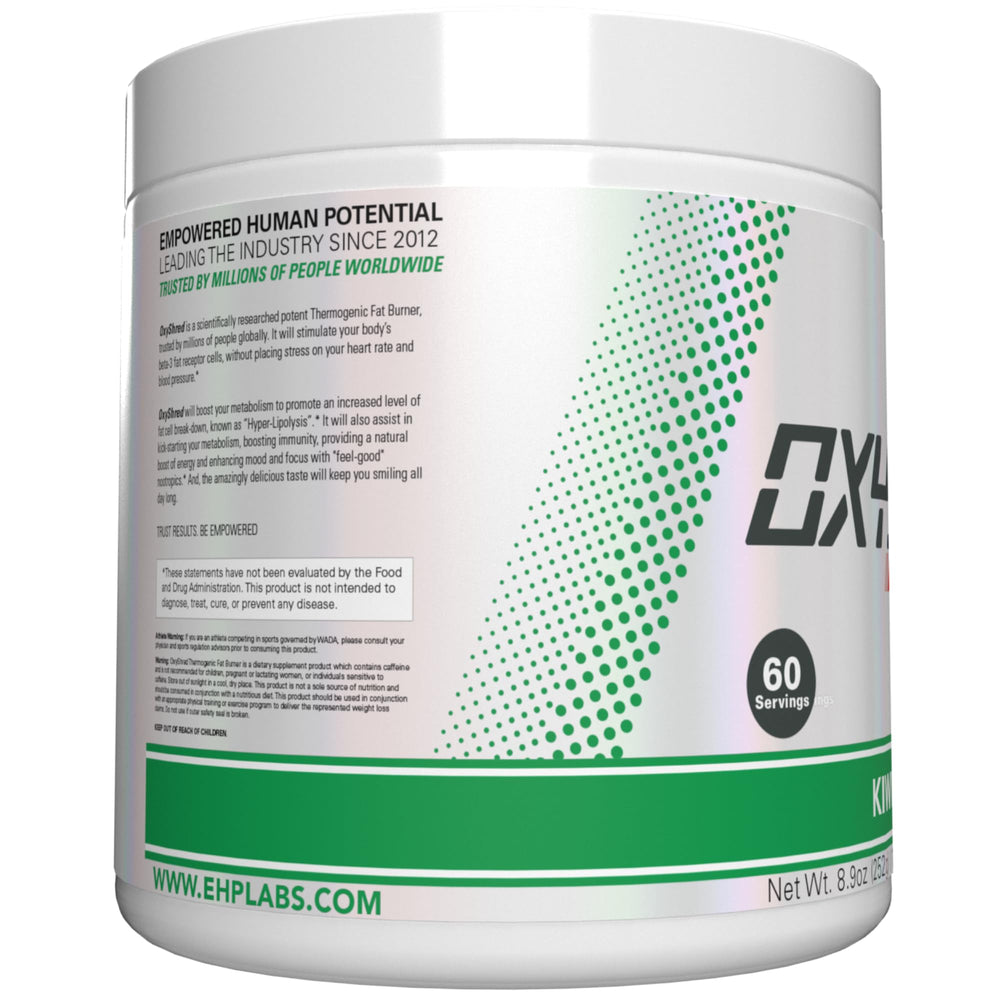 EHP Labs OxyShred energy boost visual for workouts
