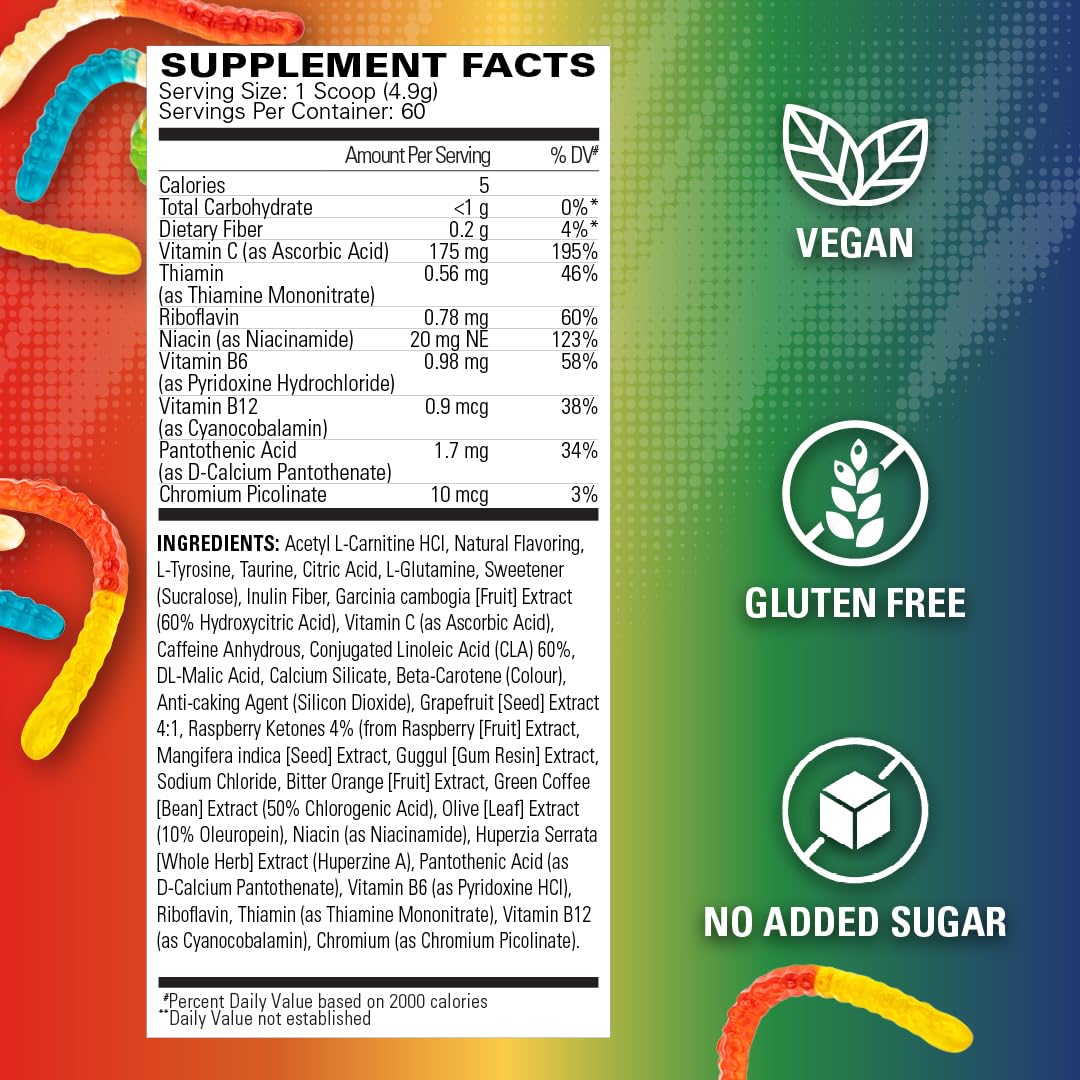 EHP Labs OxyShred powder dissolving in a glass highlights easy preparation.