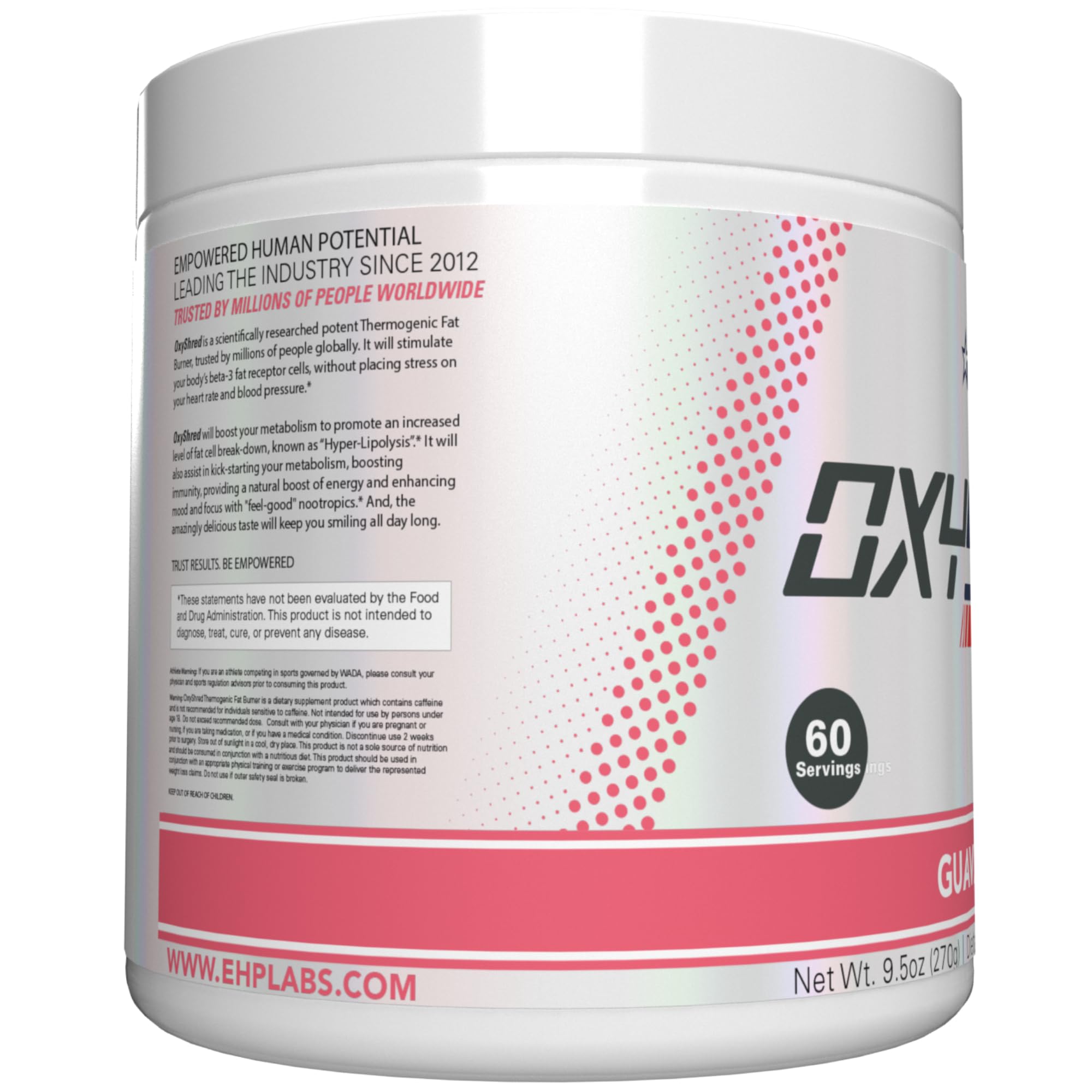 OxyShred Guava Paradise flavor aroma for a refreshing pre-workout ritual.