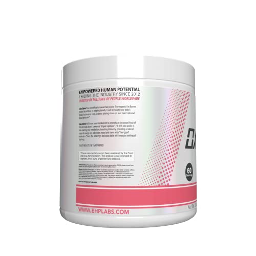 OxyShred Guava Paradise scoop showing serving size for fast energy.