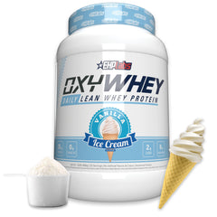 EHP Labs OxyWhey whey protein powder scoop for a protein-packed shake