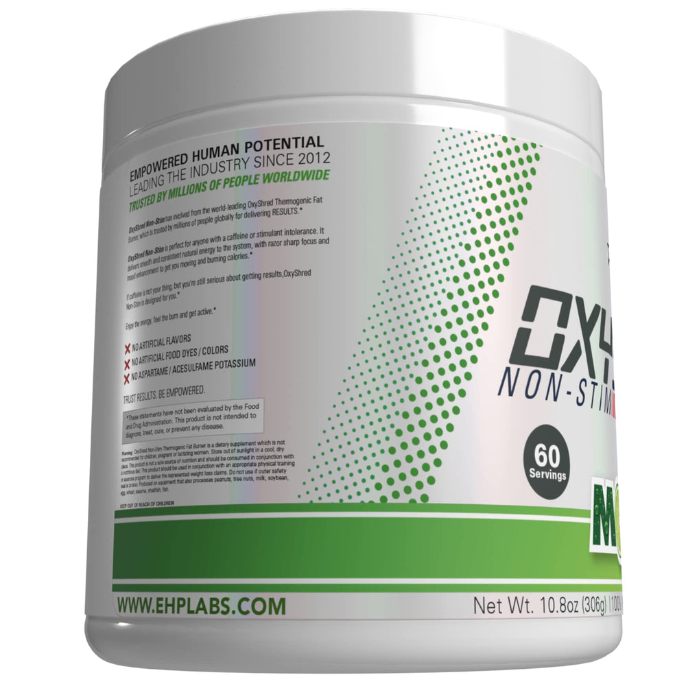 Ready-to-use OxyShred Mojito in a workout setup