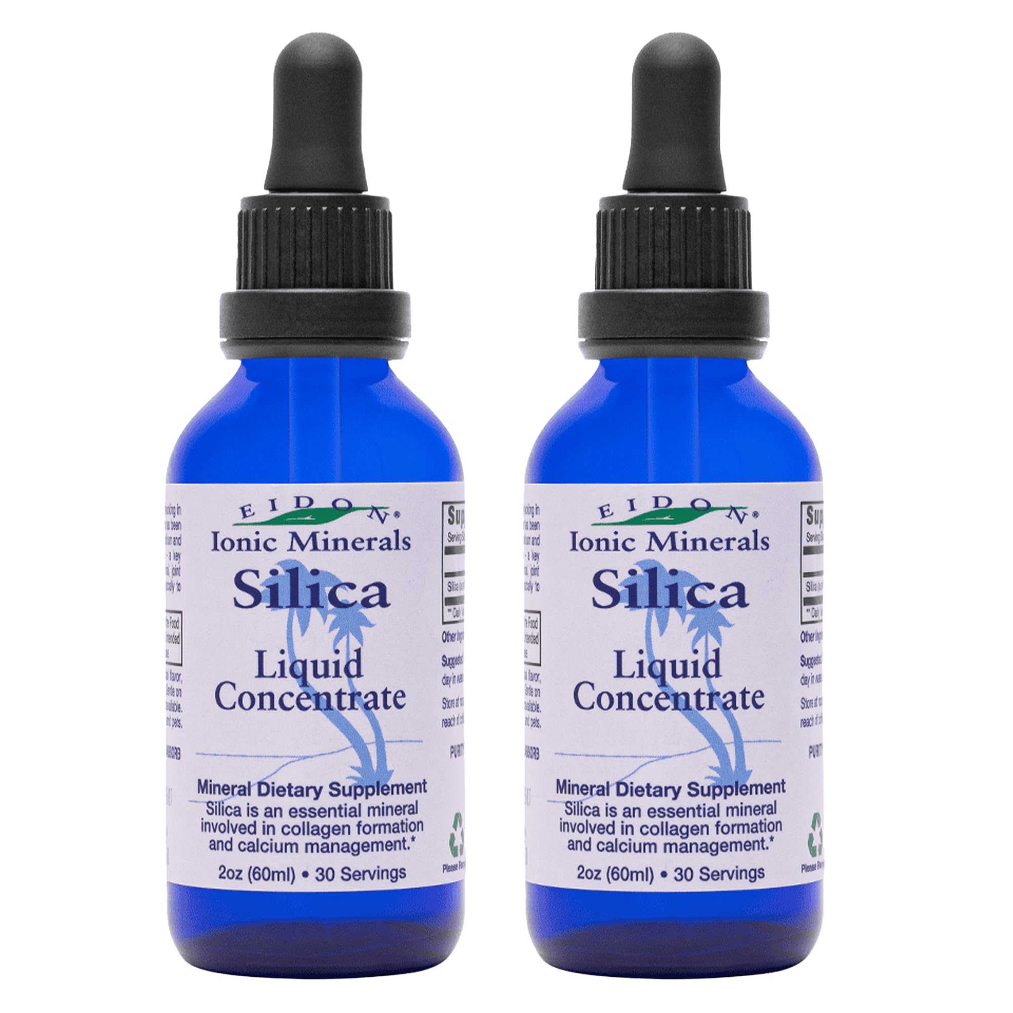 Eidon Liquid Silica Mineral Concentrate bottle for daily mineral support.