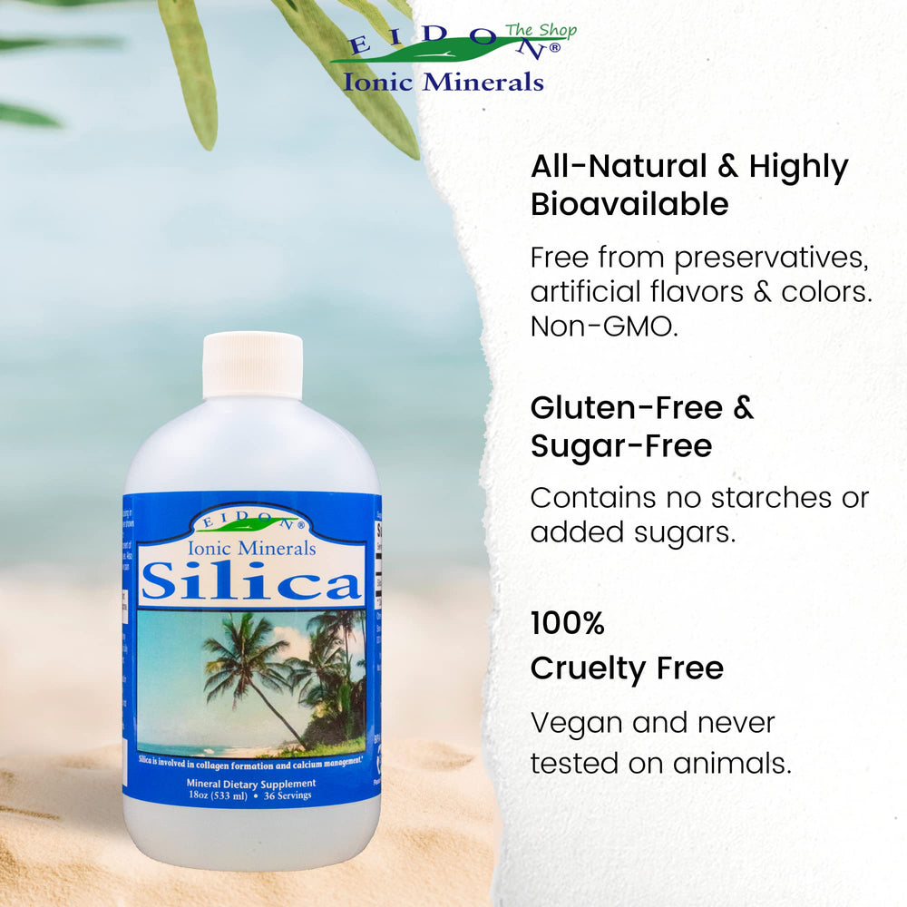 Eidon USA-made bottle signaling quality and purity of ingredients.