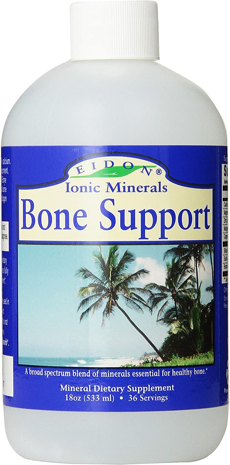 Eidon Mineral Wellness Support bottle pour for easy mineral dosing