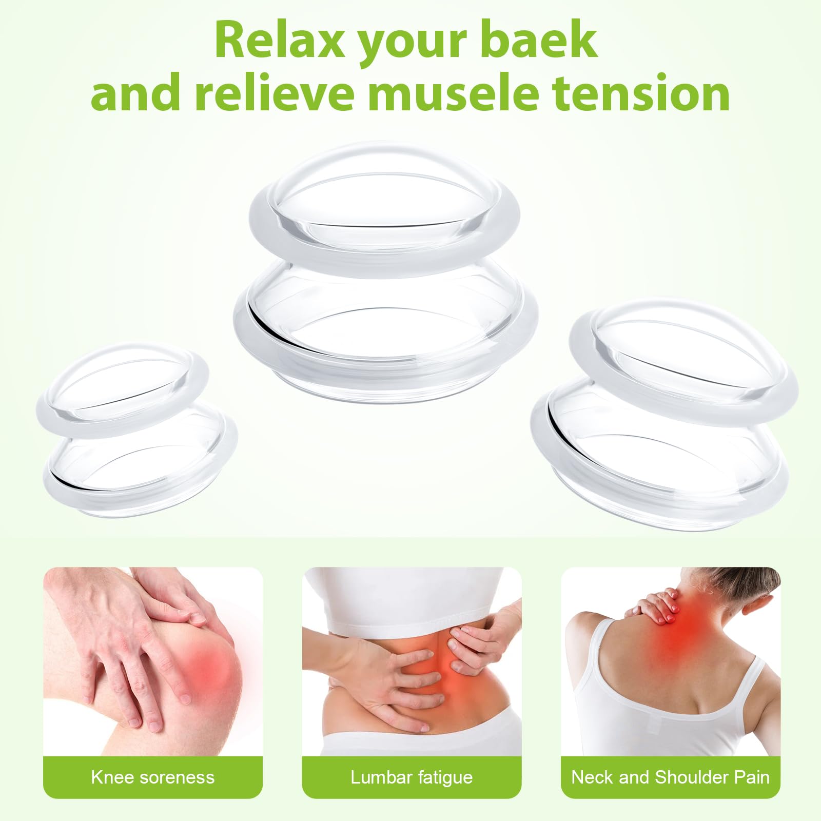 Eiito cupping set is travel friendly, compact, and easy to pack for on-the-go relief.