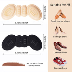 EIRMAT cushioned heel inserts cushion every step and reduce rubbing.