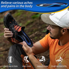 EIRMAT skin-friendly fabric insoles stay breathable and fresh all day.