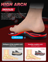 EIRMAT trim-to-fit insole shows cut lines for personalized comfort.