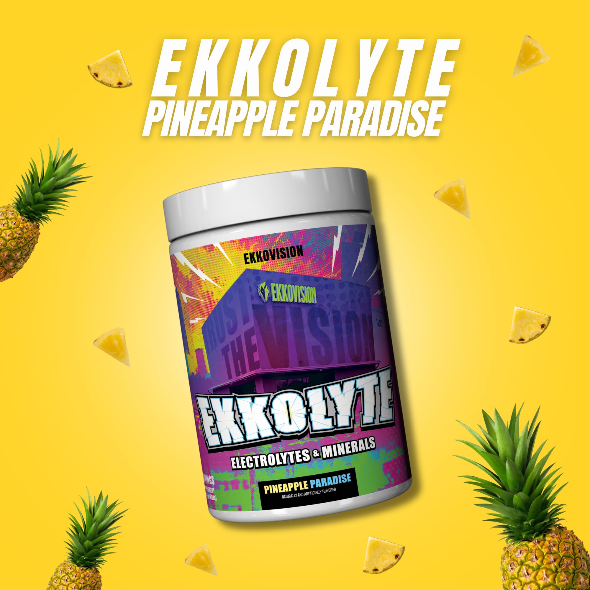 Fine-mix Ekkolyte powder facilitating quick hydration