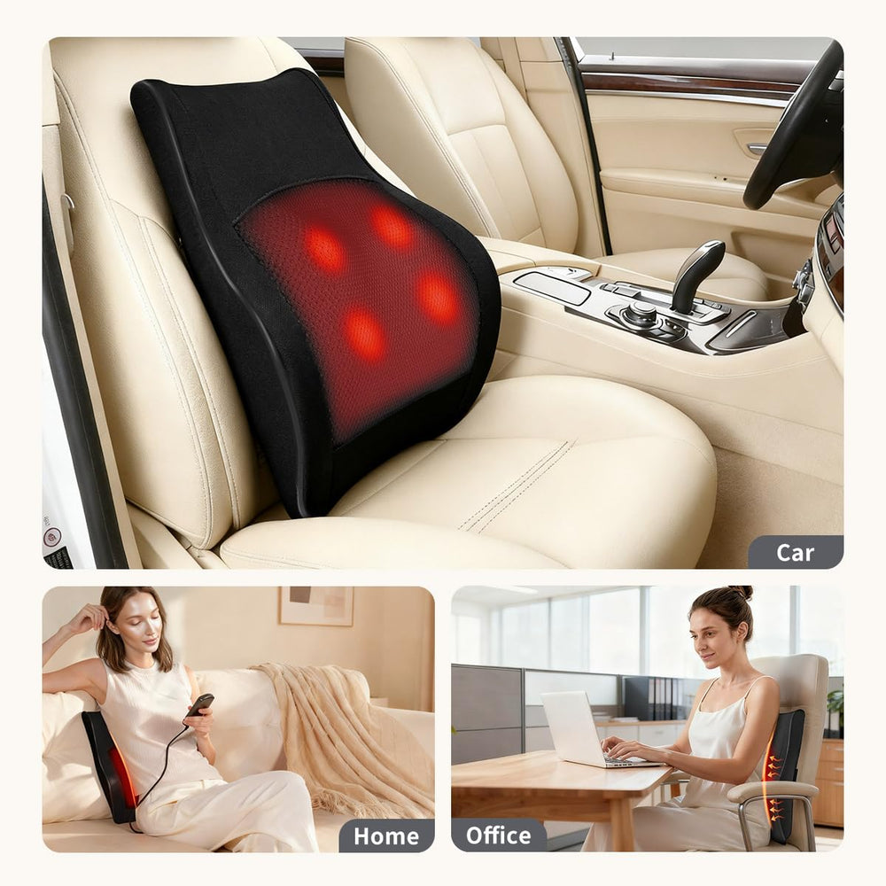 Ekmoey car adapter lets you enjoy a massage while commuting.