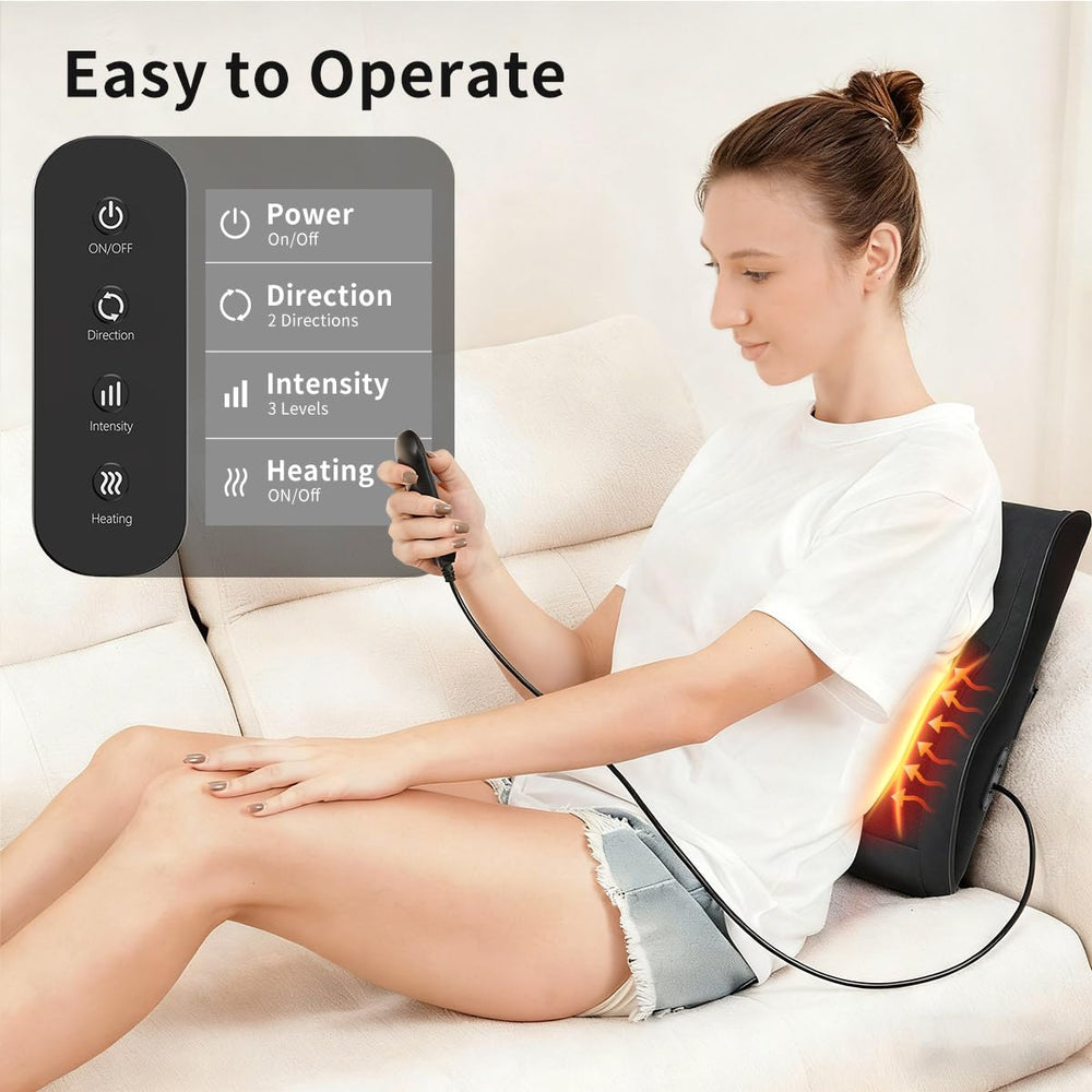 Ekmoey neck massage mode offers customizable pressure for daily stiffness.