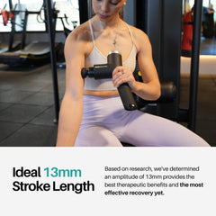 Kestrel massage gun USB-C PD charging for fast, convenient recharging