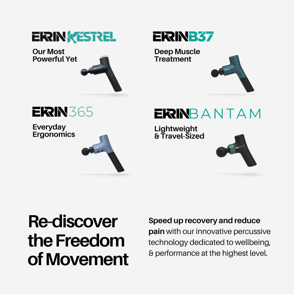 Ekrin Bantam Mini ideal for portable therapy on trips