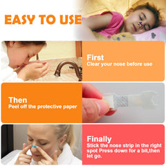 ElasignShopo cartoon-pattern design nasal strip appeals to children during use