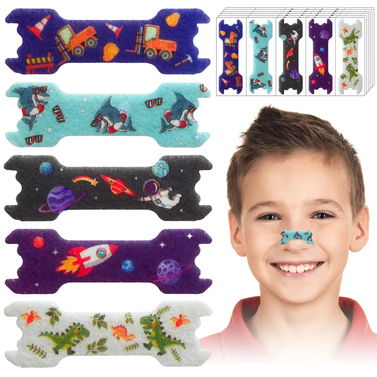 ElasignShopo kids nasal strip 30-pack for ongoing congestion relief