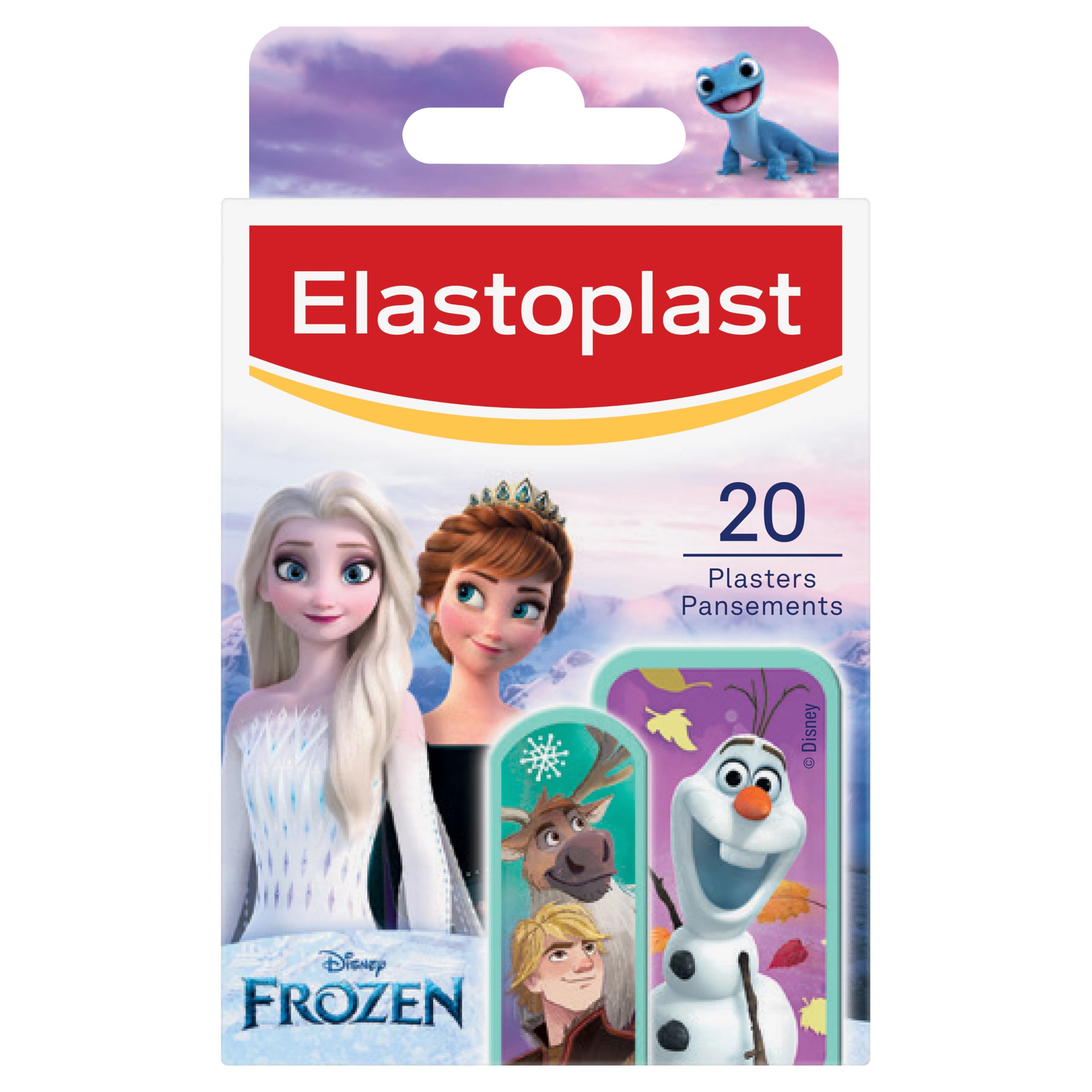 Elastoplast Disney Frozen curitas para niños con diseños variados para pequeñas heridas
